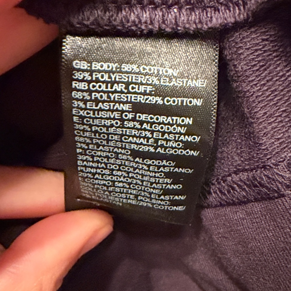 The North Face Womens Cropped Fitness Sweatshirt Size Xs - Picture 7 of 9